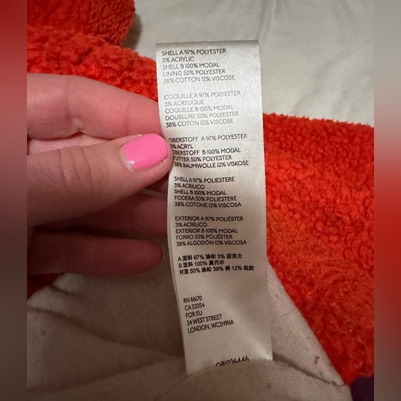 We The Free Rivington Fleece Sherpa Jacket Women’s Medium - Picture 7 of 7